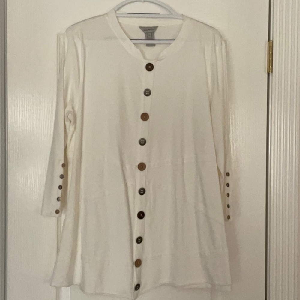 Multiples Cream Top - image 1